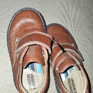 Johnston & Murphy Brown Kids  Leather Shoes Size 6 M